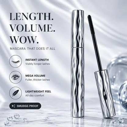 Volumizing Lengthening Smudge—Proof Mascara with Nourishing Formula👁️✨(Buy 1 Get 1 Free)